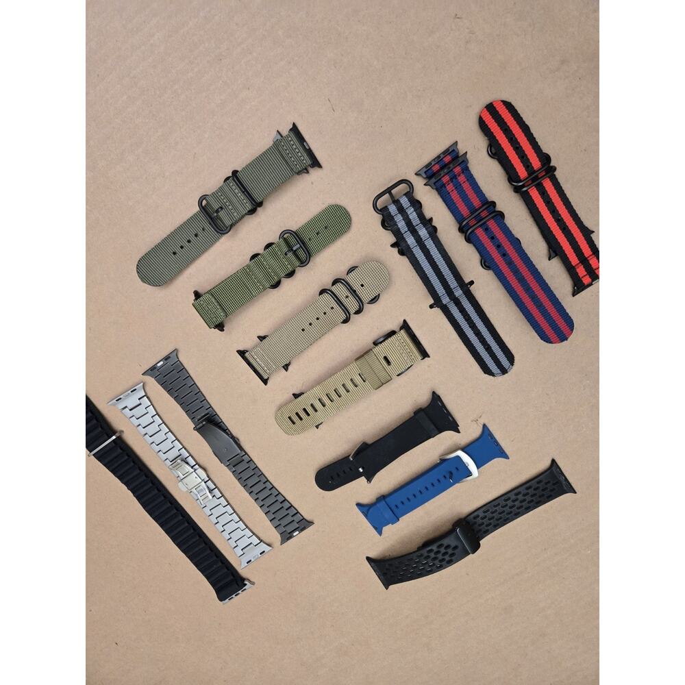 Apple Watch SE 44mm Watch Bands & Cases 13 Lot